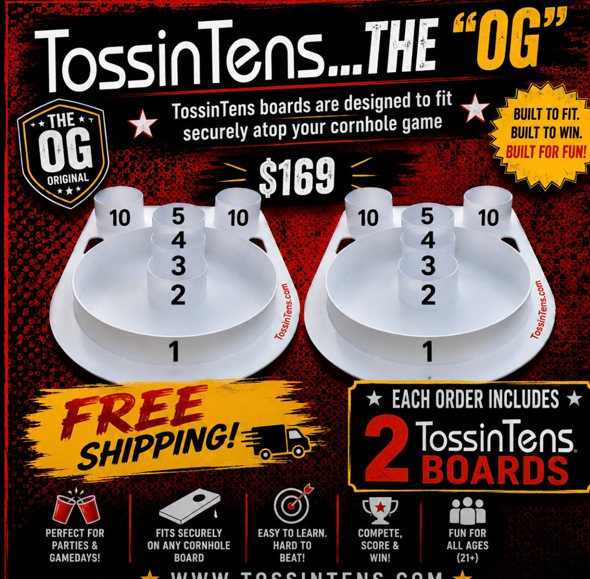 TossinTens™ The Original