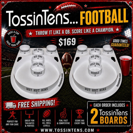 TossinTens™ Football Game